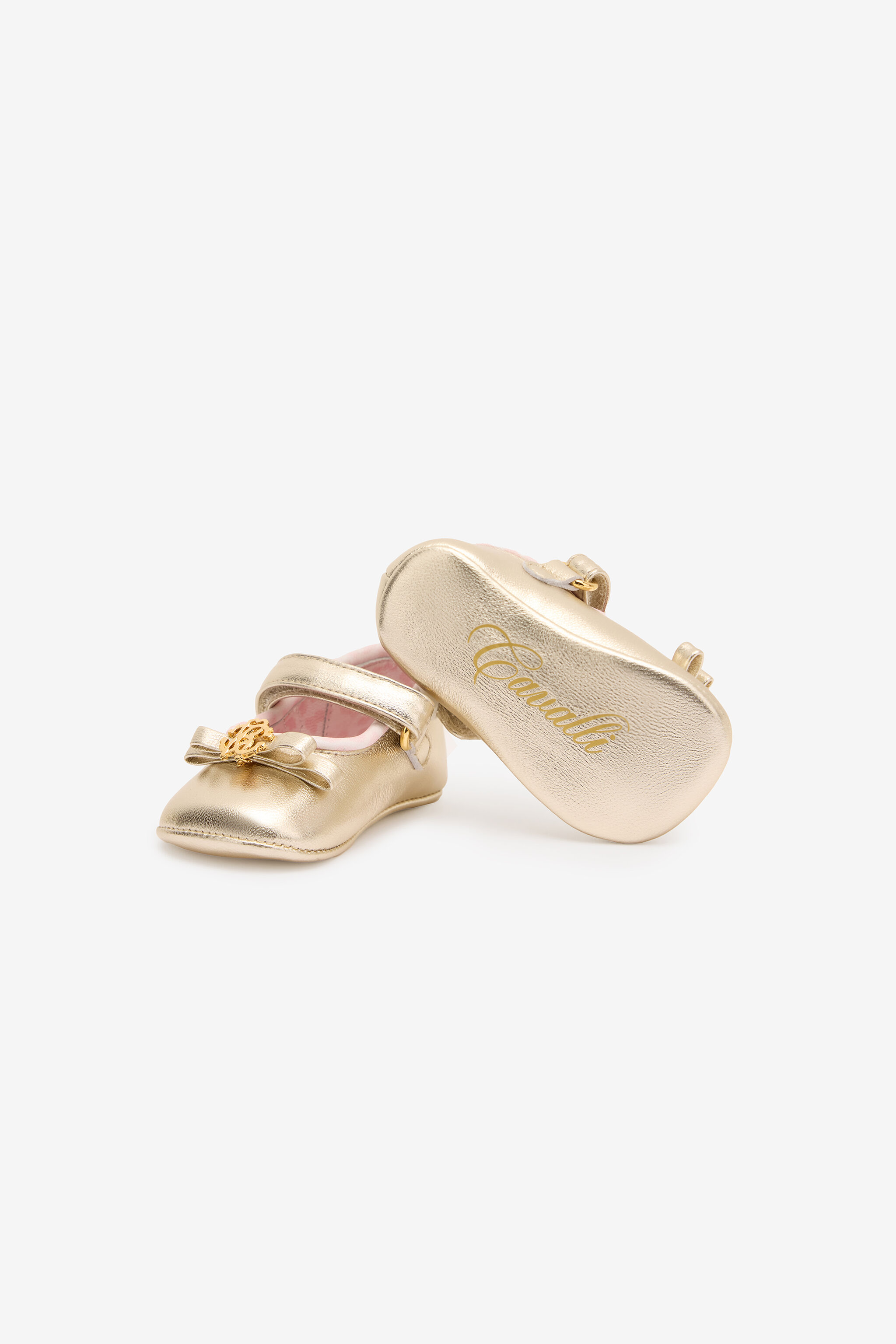 JU Mary Jane Con Monogram RC PLATINUM/PINK TJS00E-ZCJ03