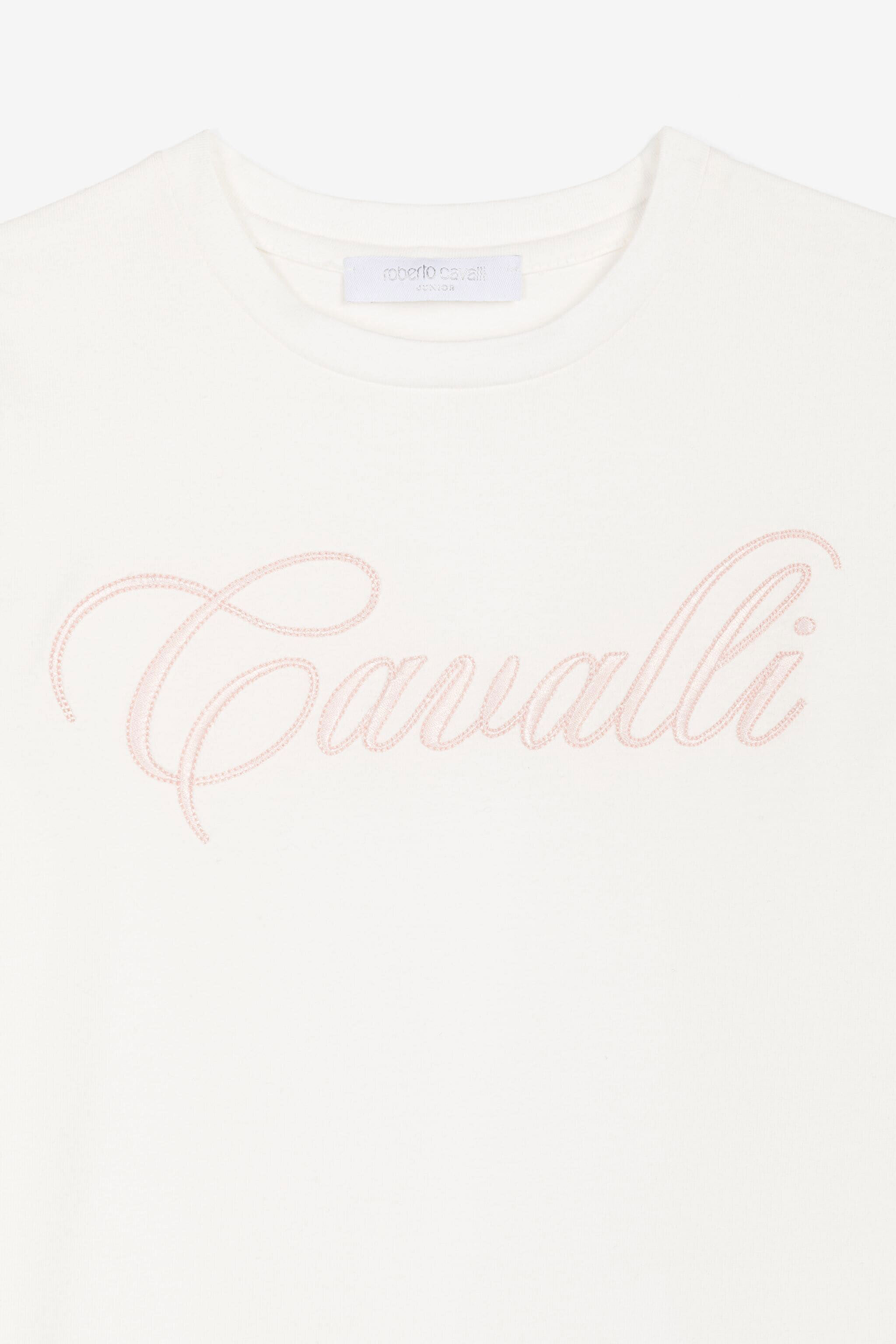JU Lace-Trimmed T-Shirt White OJT610-ISA2J