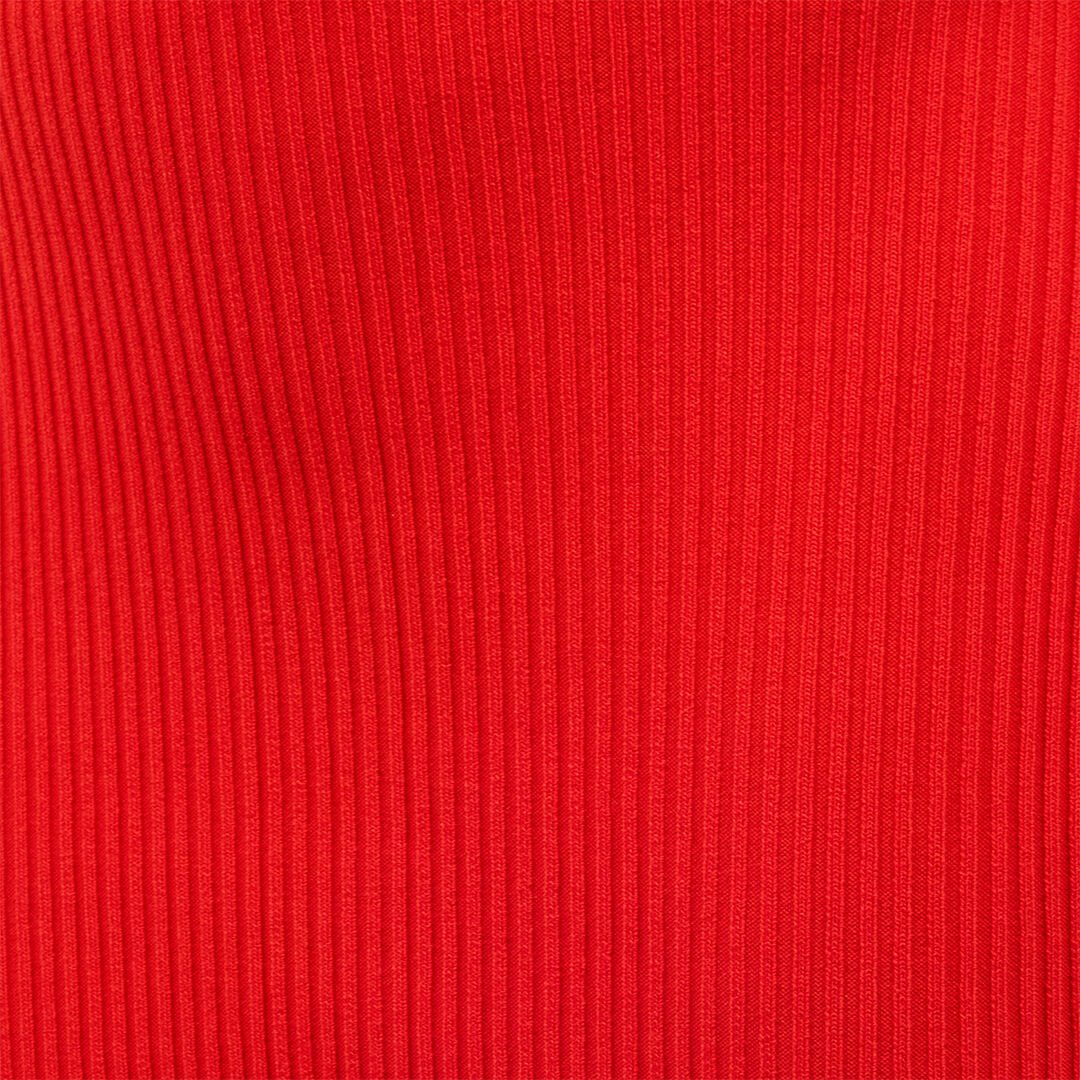 JC Short Rib-Knit Dress Red UFT166-UF232