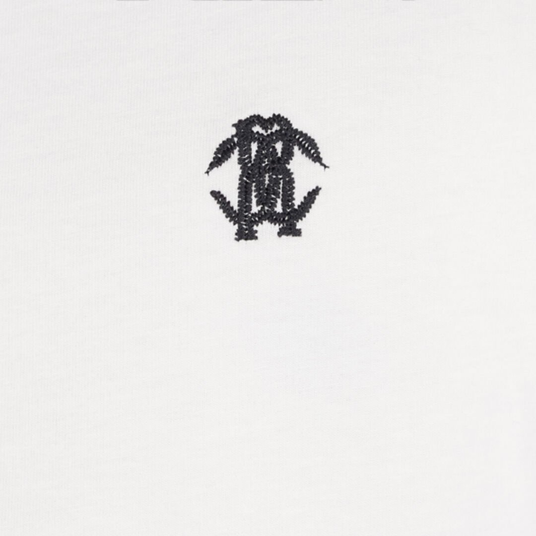 RC T-Shirt with Mirror Snake Monogram Blanc VRT61A-JD060