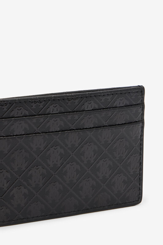 RC Cardholder with All-Over Mirror Snake Monogram Noir VRA009-PZS76