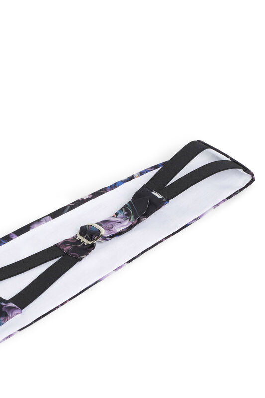 UG Ceinture smoking à imprimé Marchito UG Ceinture smoking à imprimé Marchito MIRTILLO/NERO JYZ03V-SE121