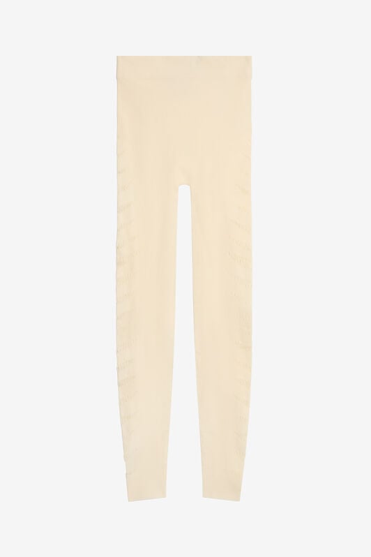 RC White Cut-Out Leggings RC White Cut-Out Leggings Ivory UKT230-MA001