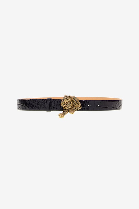 RC Belt with gold buckle RC Belt with gold buckle BLACK TKC002-PZ975