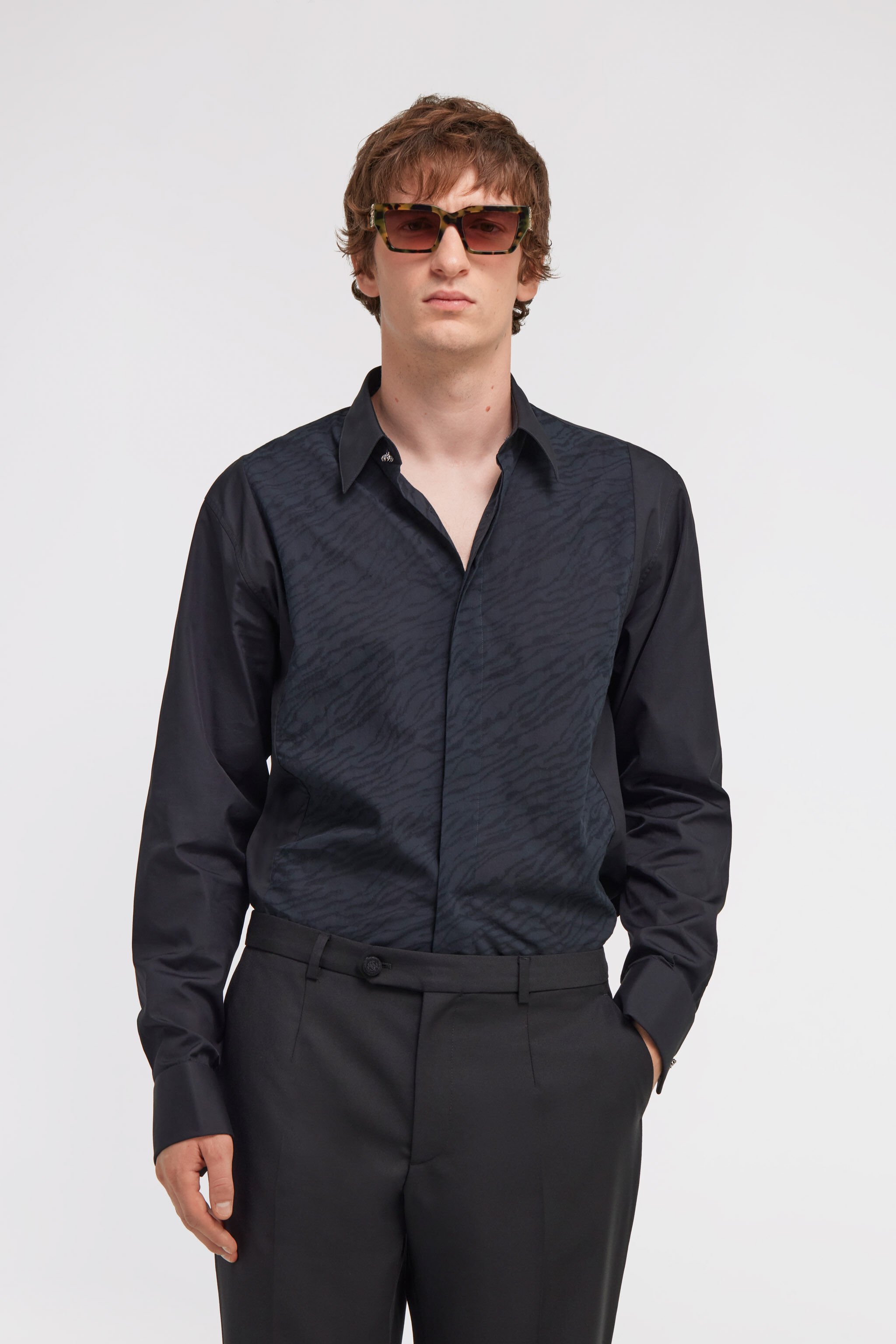 RC Tailored shirt Black SMT731-CH038