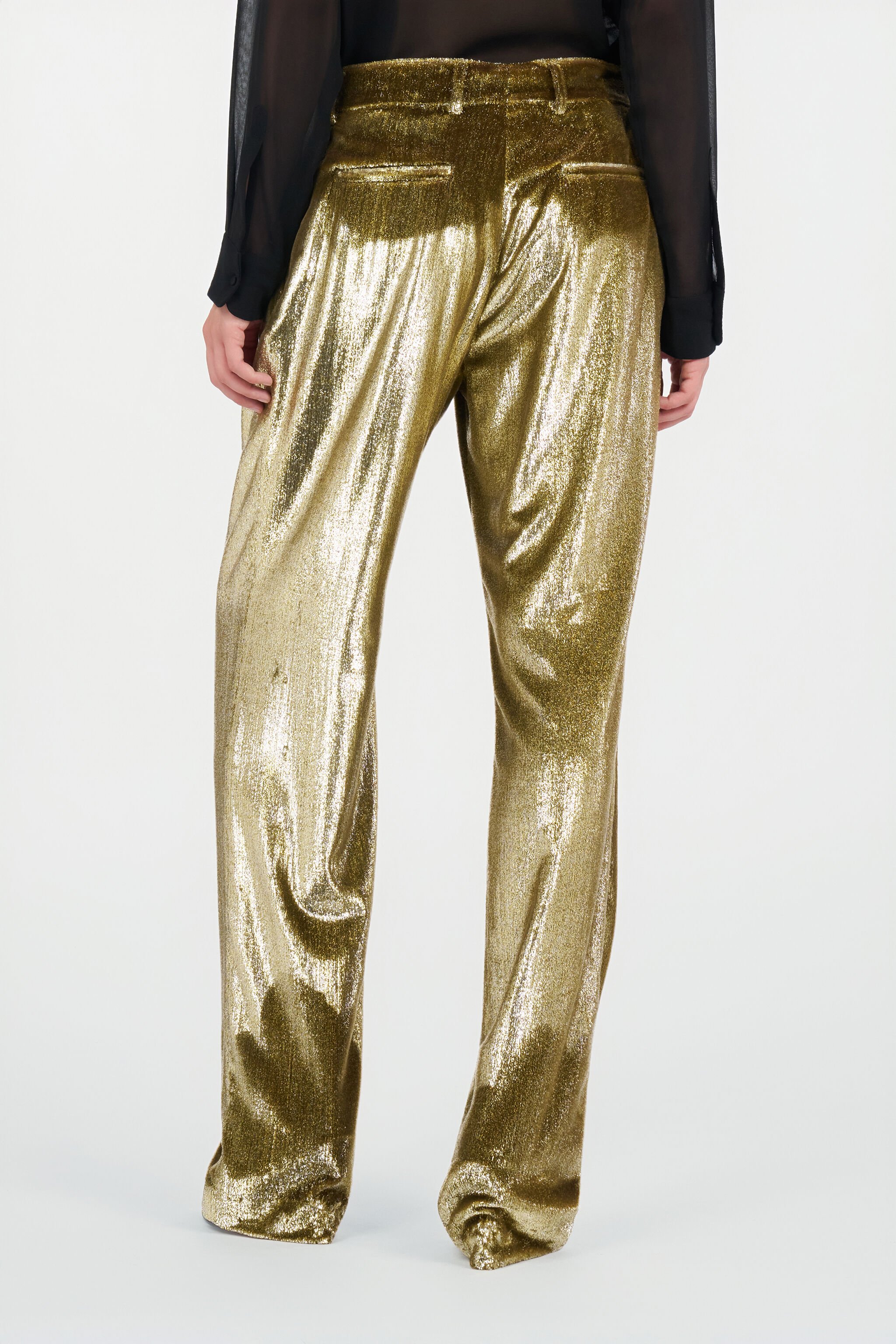 RC Gold Velvet Long Pants LIGHT GOLD WKT205-FT062