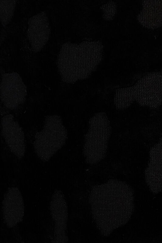 RC Black Bodysuit with Jaguar Skin Pattern Schwarz VWT609-CJ003