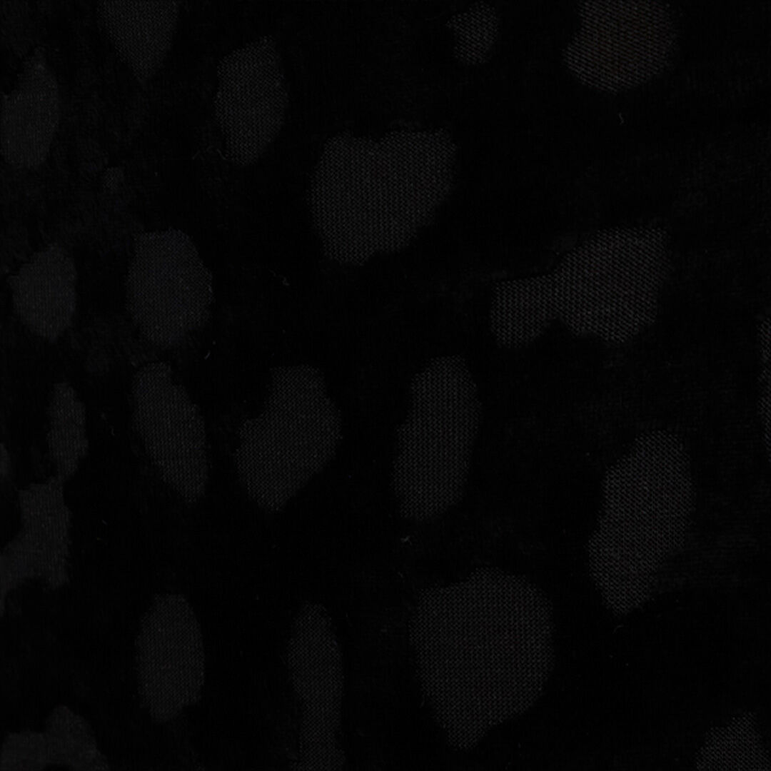 RC Black Bodysuit with Jaguar Skin Pattern Schwarz VWT609-CJ003