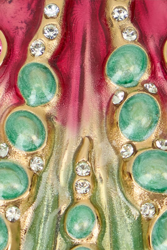 RC Multicolor Earrings MULTI PINK/BLUE/GOLD WQG016-AM081