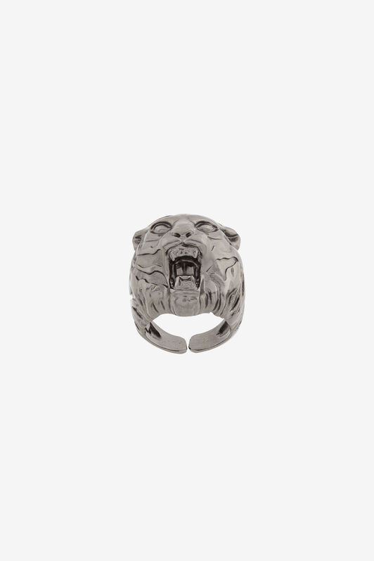 RC Tiger Head Ring Silver OKG024-AM001