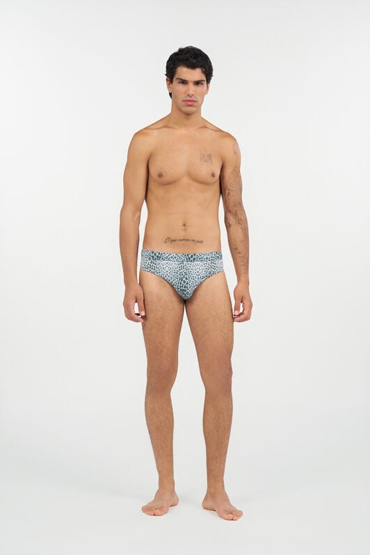 RC Swim Briefs with Baby Jaguar Print QUIET HARBOR WRH01G-LNR31