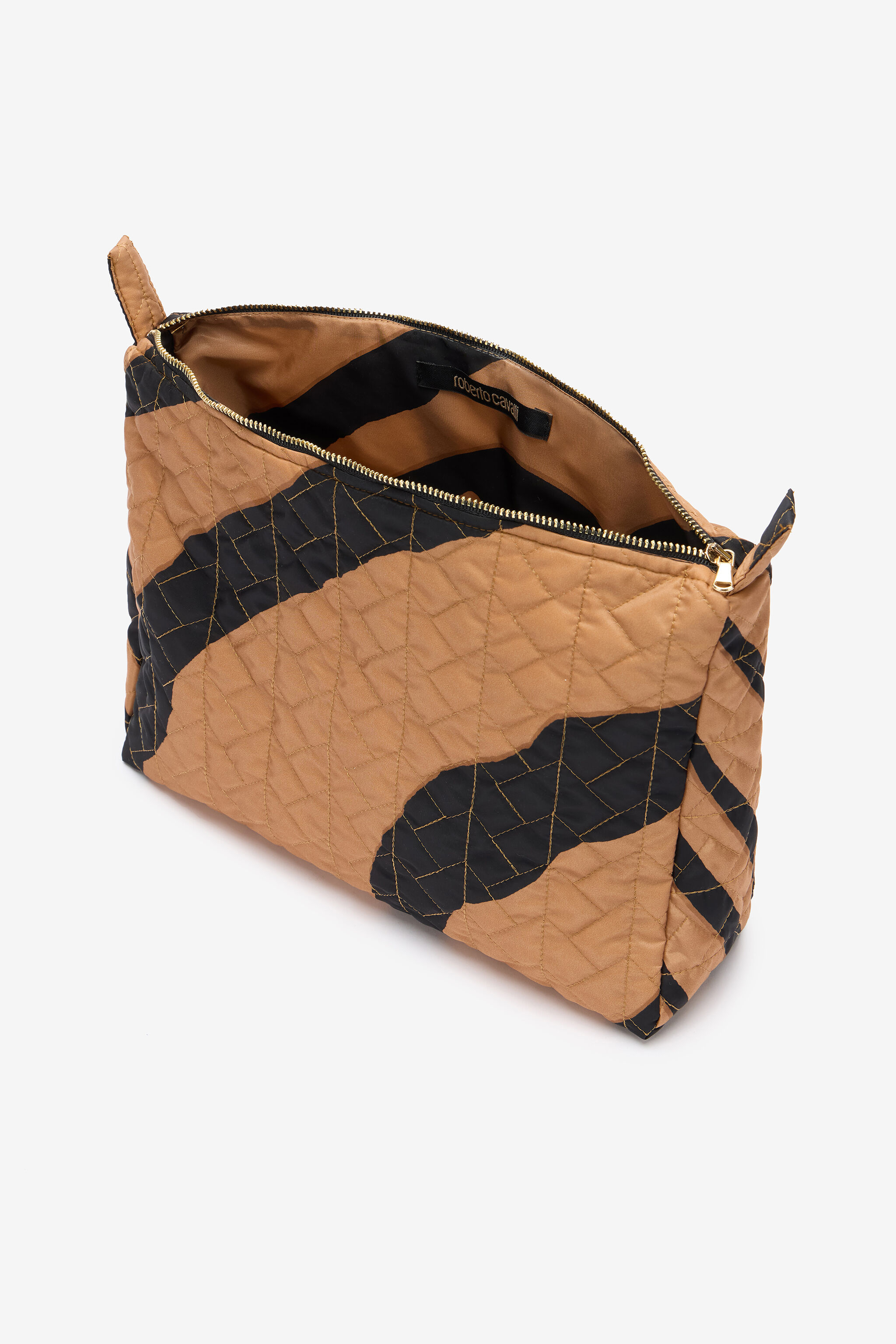 RC Clutch With Zebra Print CAMEL/BLACK POB01F-3FL60