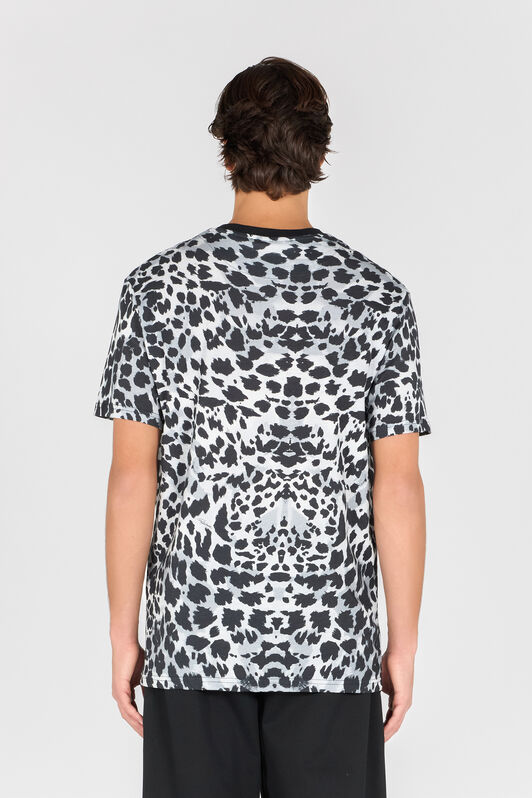 RC T-Shirt Mit Print Jaguar Skin WHITE/BLACK OOT60J-JFO63