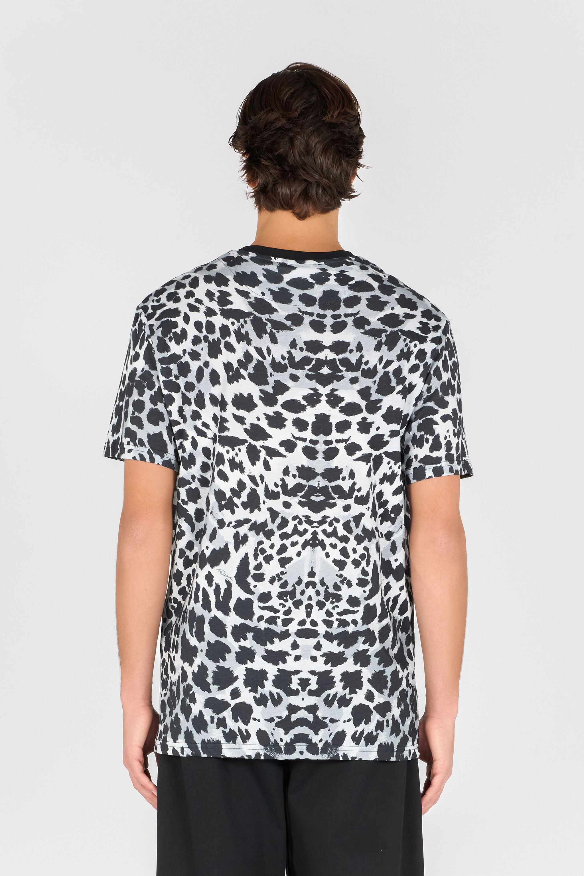 RC T-Shirt Mit Print Jaguar Skin WHITE/BLACK OOT60J-JFO63