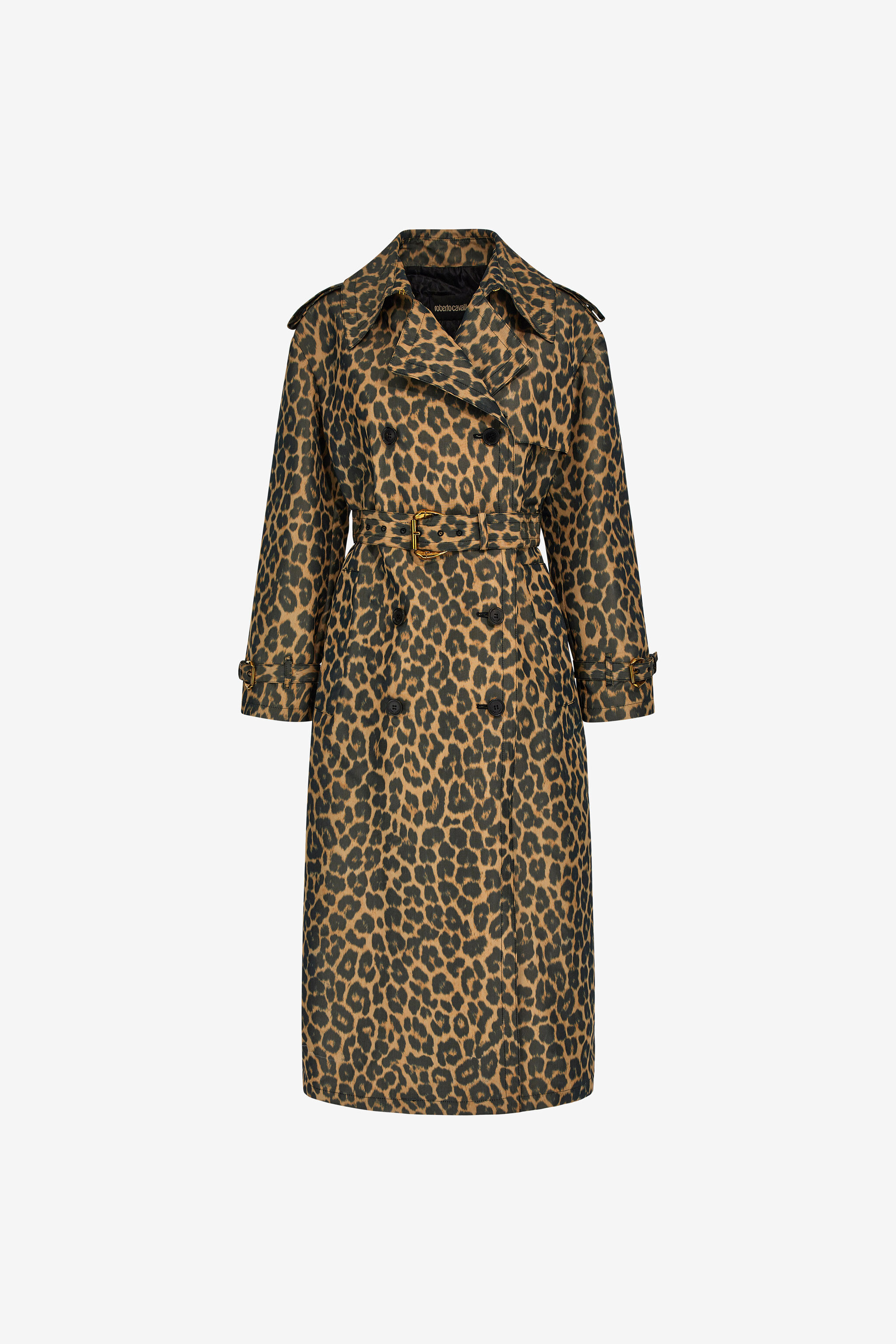 RC Jaguar Skin double-breasted Trench Brown SKT500-TA005