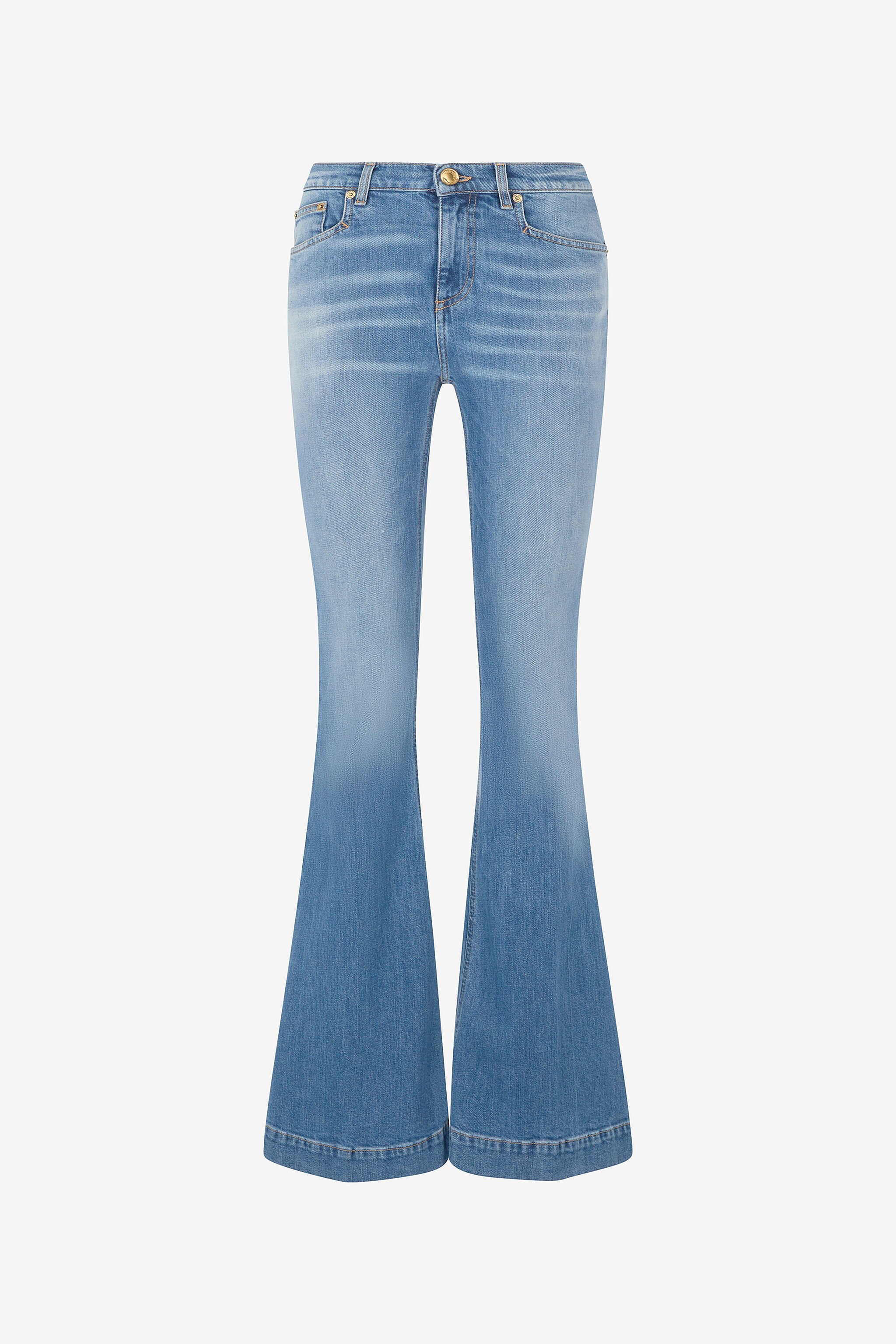 RC Flared Jeans With Mirror Snake Monogram BLU SCURO 193921 UKJ205-DS001