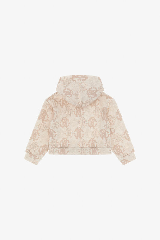JU Sweatshirt With All-Over RC Monogram Light brown TJT68A-5OM07