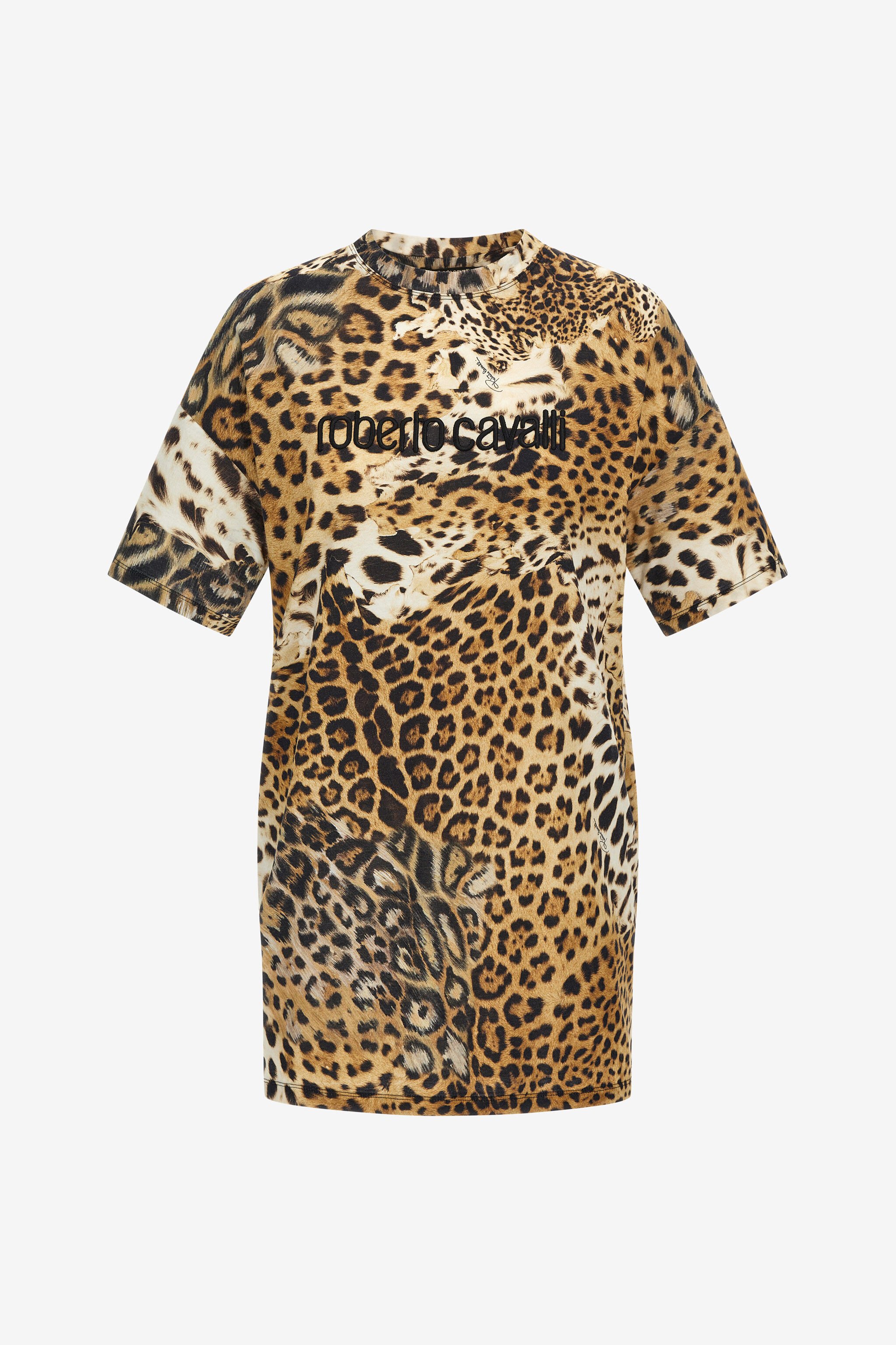 RC Jaguar Skin print dress Light Brown SKT12A-3PG34