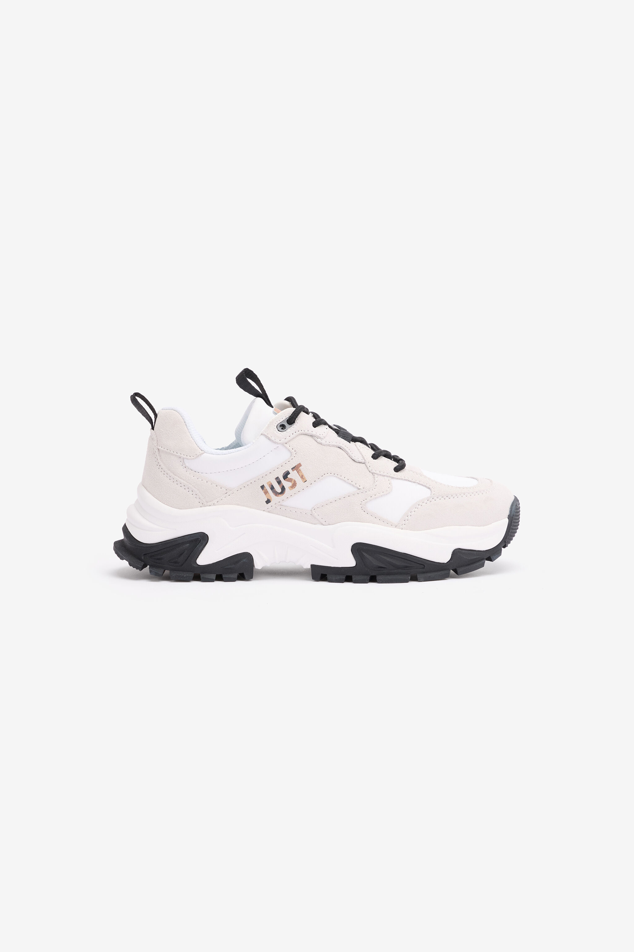 JC Sneakers With Jaguar Skin Logo White TFS043-TF363