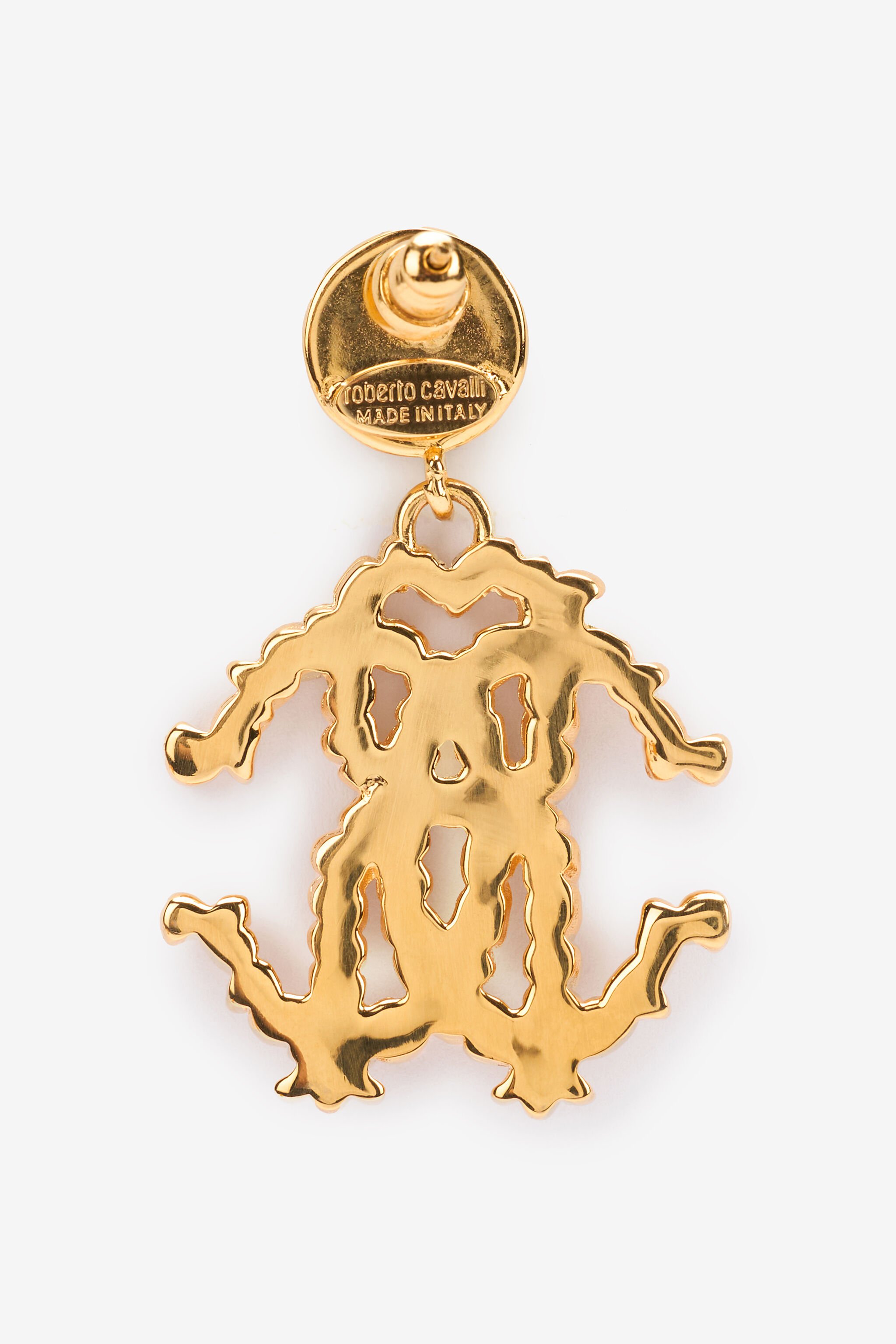RC Pendientes Con Piedra Y Monograma RC Oro UWG004-AM021