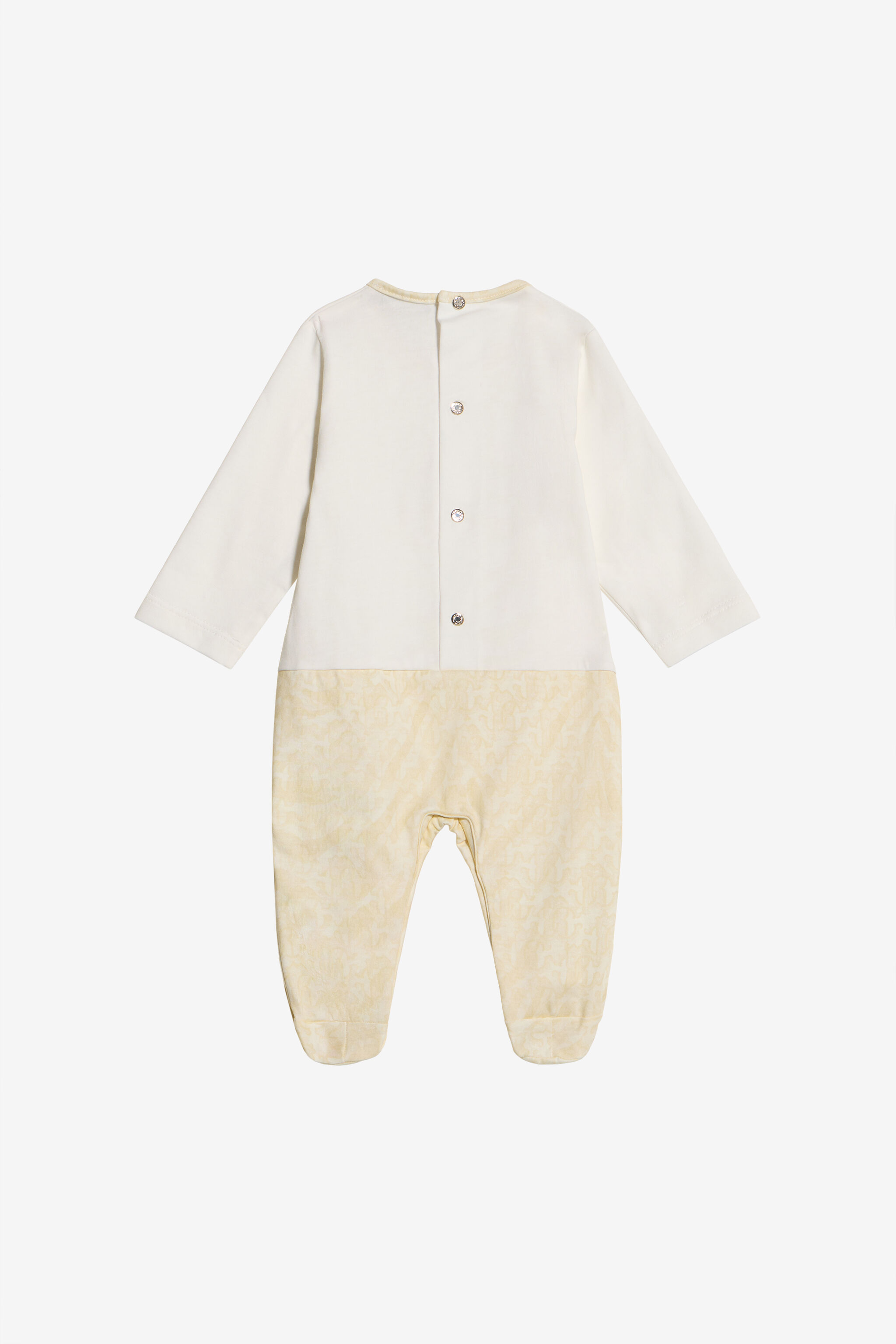 JU Beige Monogram Zebra Print Children Kit IVORY WJT808-JD001