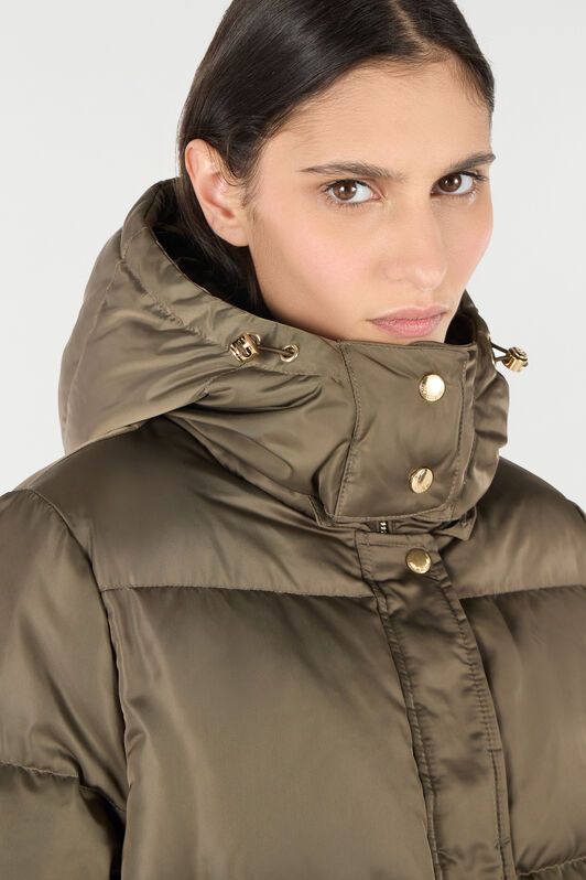 RC Braune Daunenjacke MILITARY GREEN OOT40L-SBO03