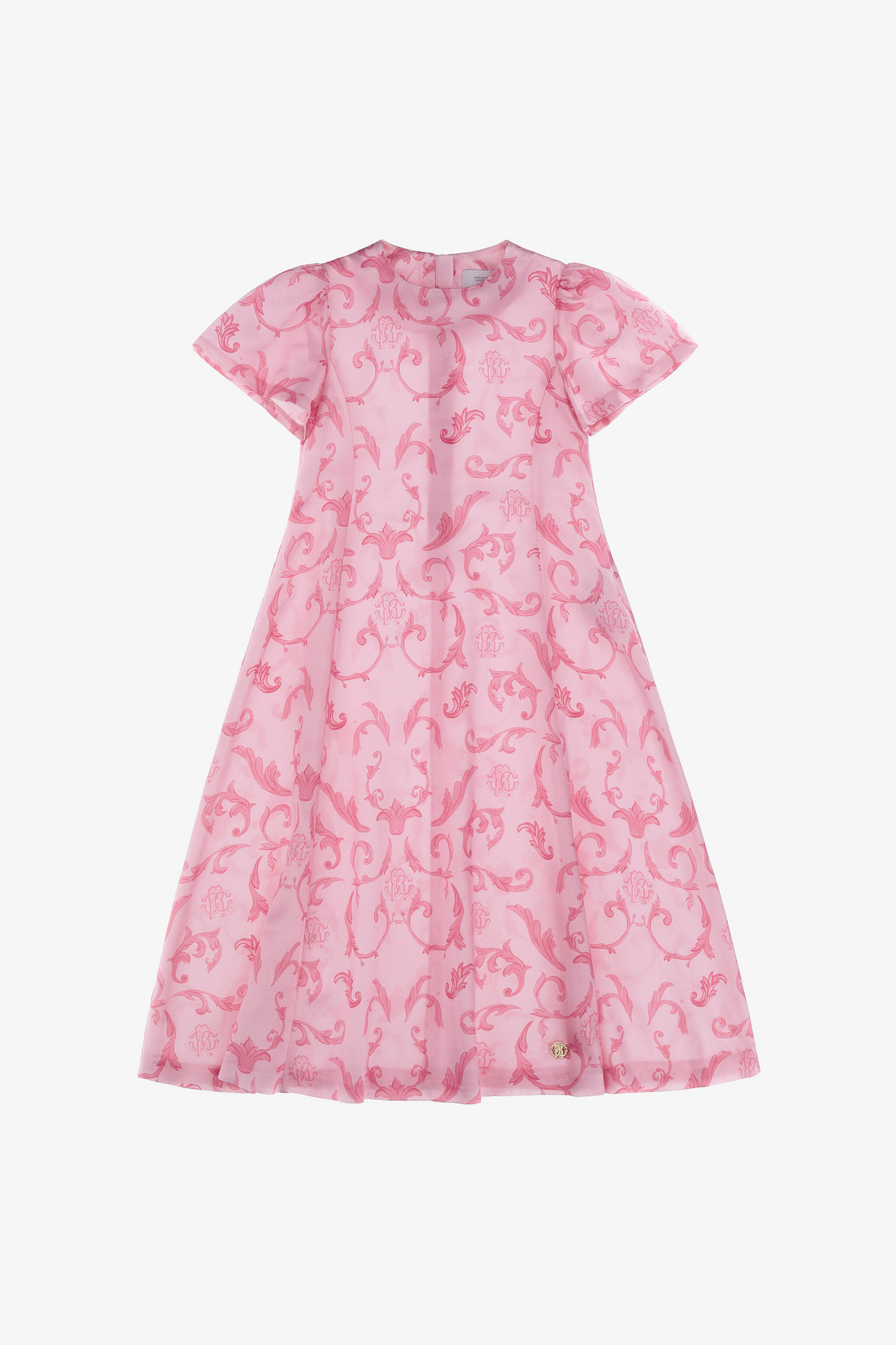 JU Printed Dress Pink SJT181-SCL96