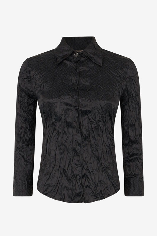 RC Shirt with Python Print Black UKT700-SZN57