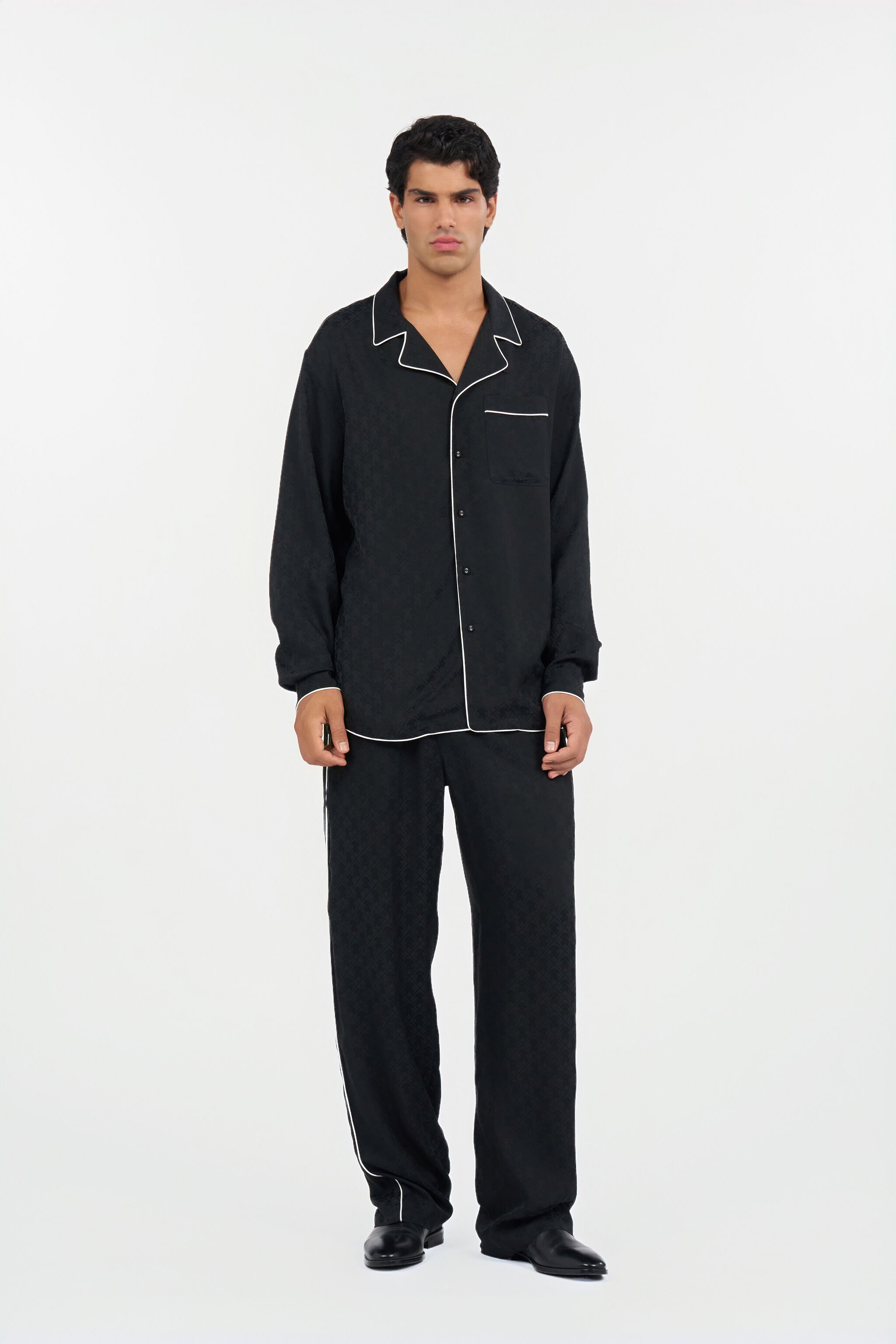 RC Camicia Classica Nera RC Camicia Classica Nera BLACK WRT725-RK010