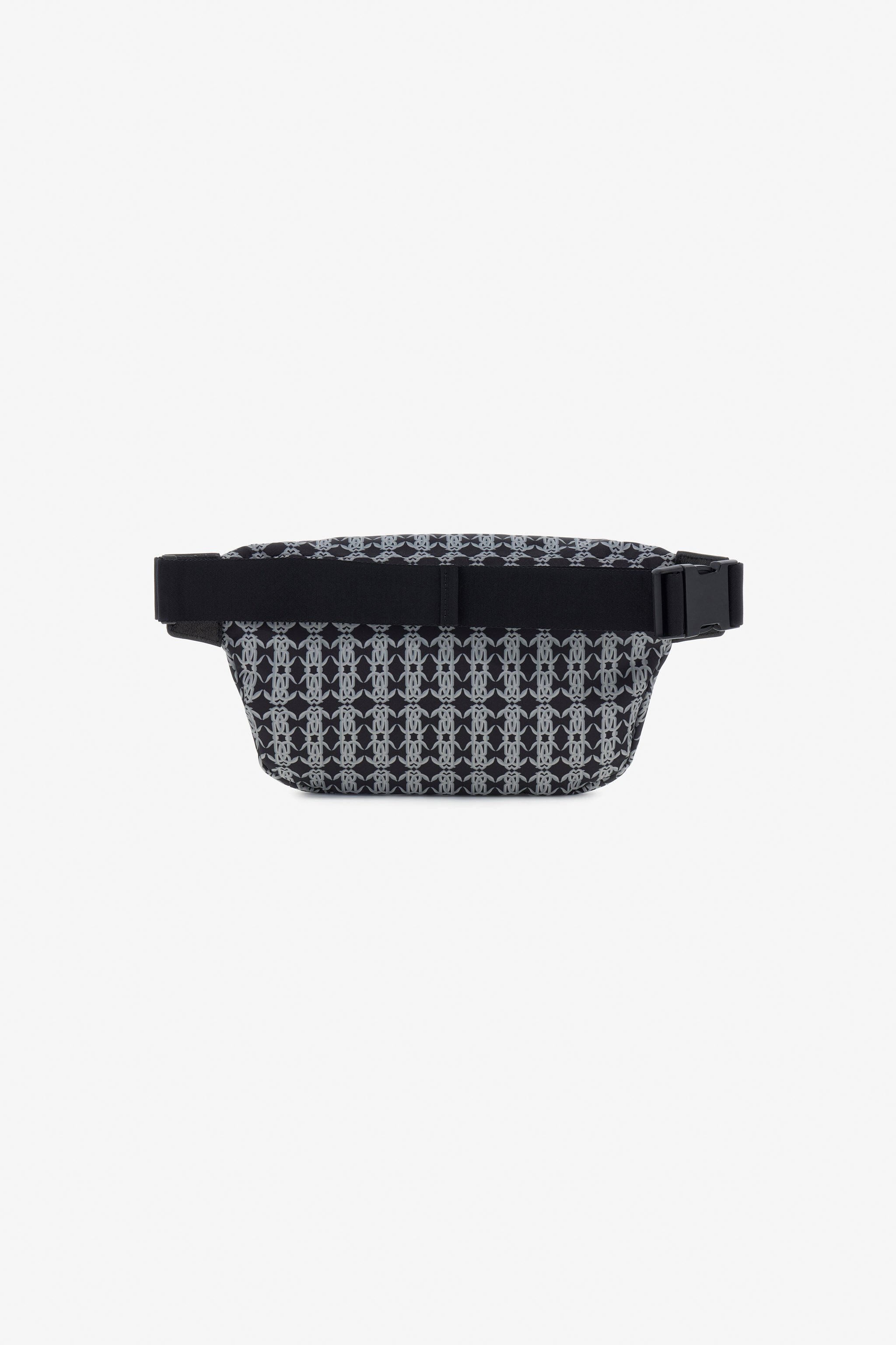 RC Fanny pack with Monogram Mirror Snake Black/Grey SRB003-FT169