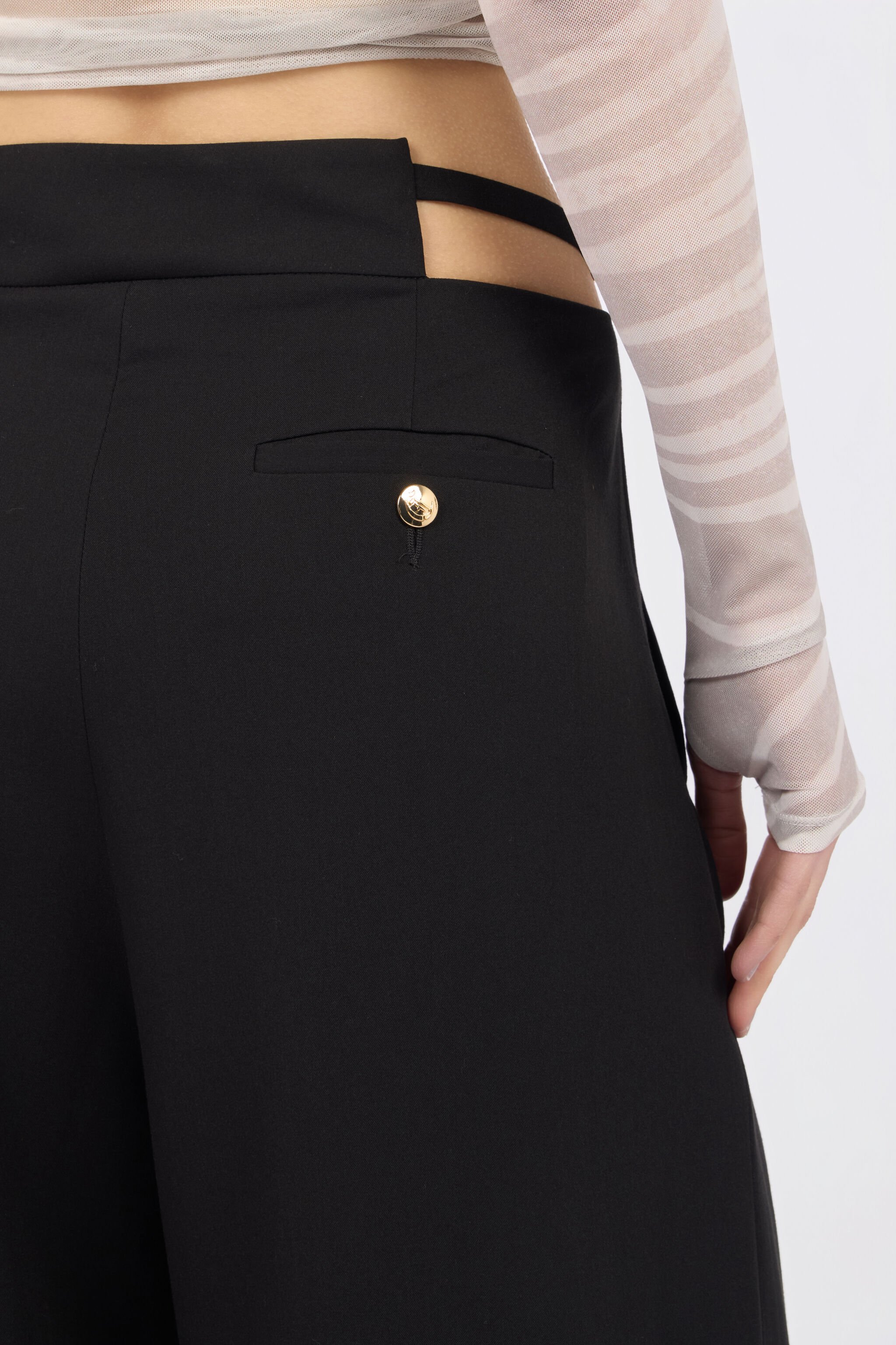 JC Black Trousers BLACK WFT153-WF500