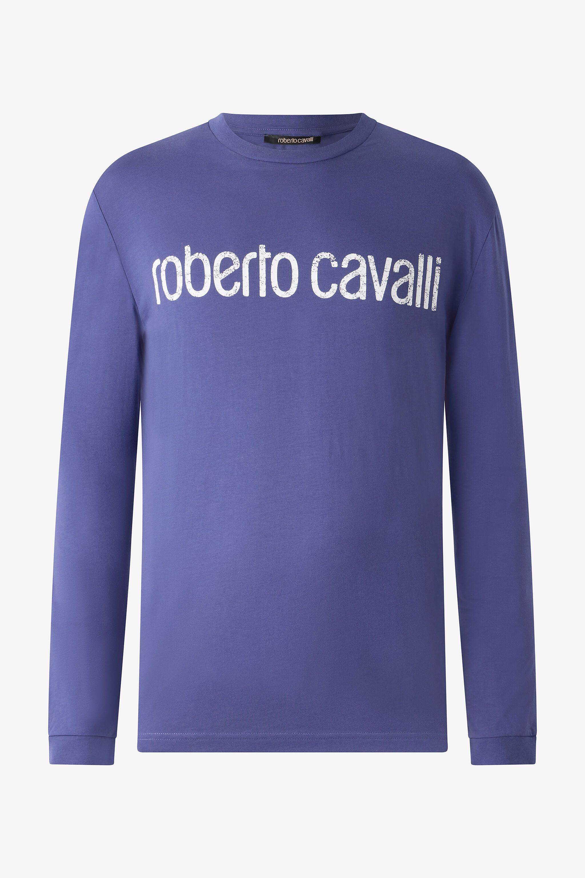 RC Long-Sleeved T-Shirt With Logo Navy POT61B-JD060