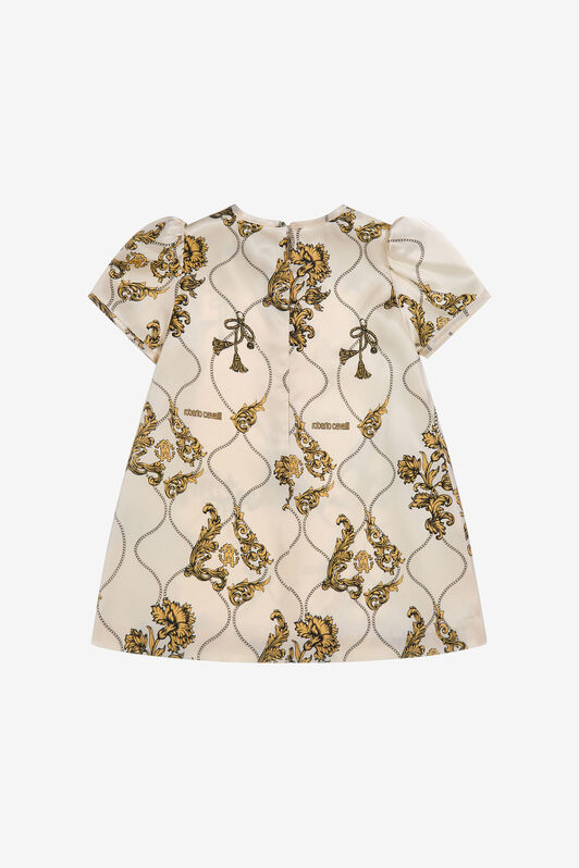 JU Printed dress White SJT109-5II74