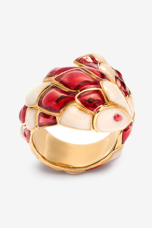 RC Snake Ring Red UKG016-AM021