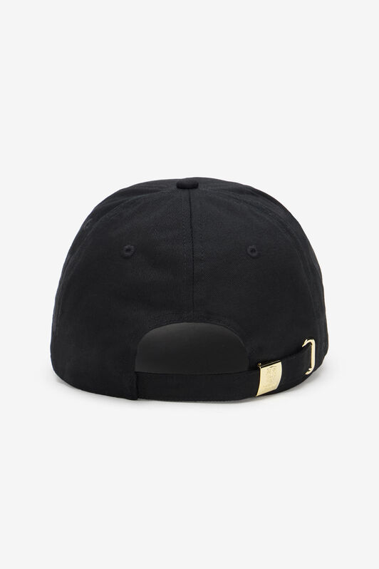 JC Black Cotton Hat BLACK+GOLD FERRAGNI RRA013-RR059