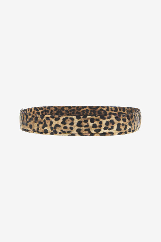 RC Leopard print headband Hellbraun RKT51C-SRH26
