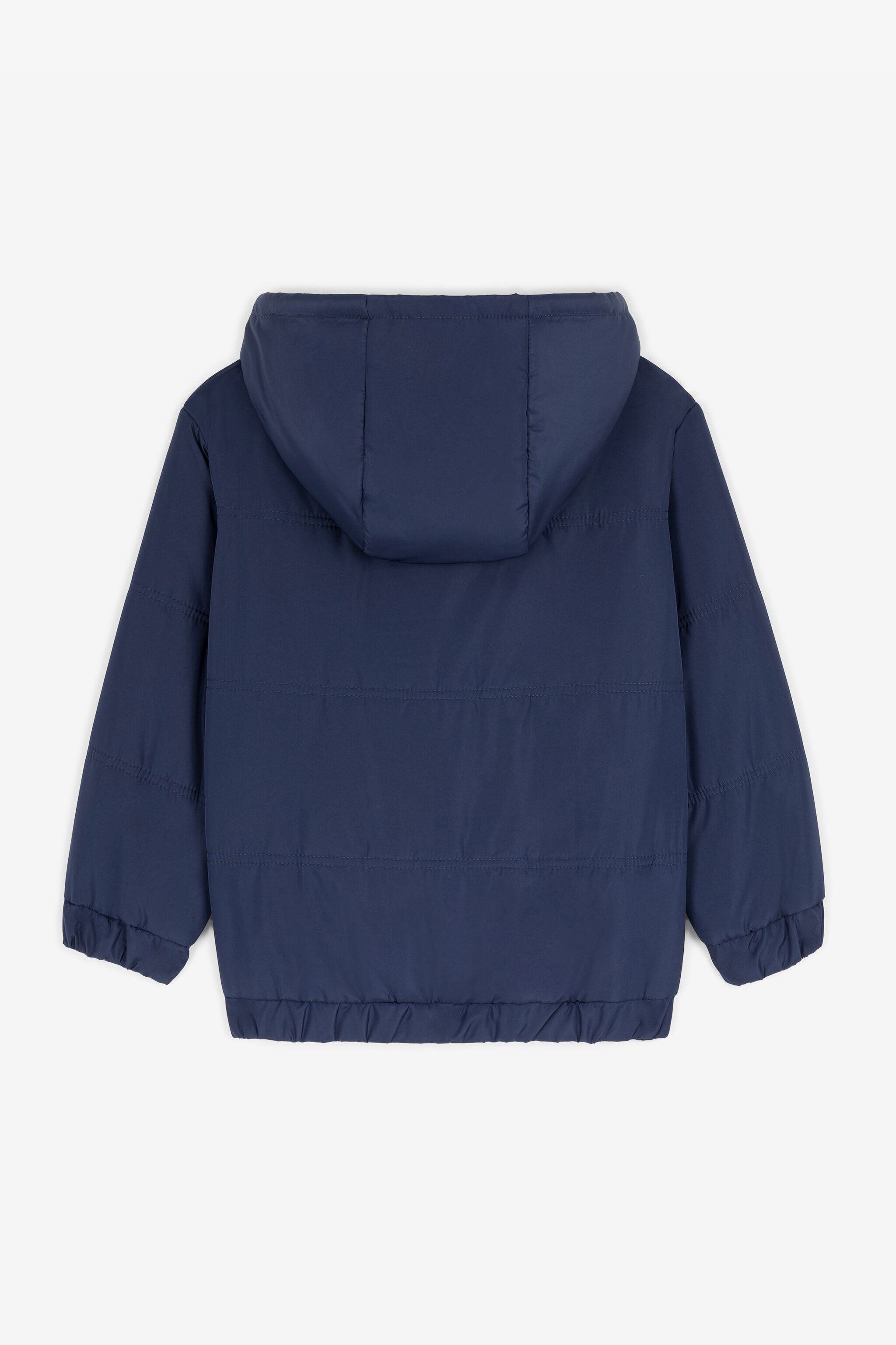 JU RC Monogram Padded Coat Dark blue RJT406-SB001