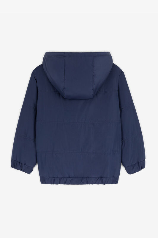 JU RC Monogram Padded Coat JU RC Monogram Padded Coat Dark blue RJT406-SB001