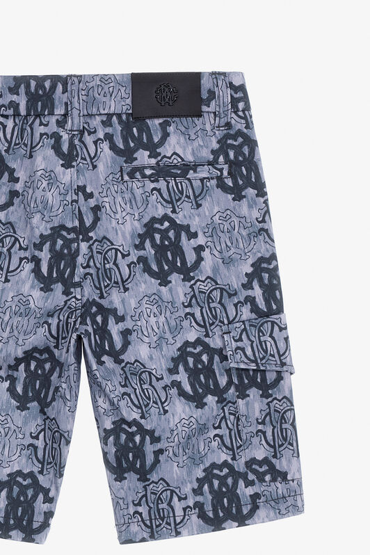 JU Jeans con Logo GREY/BLUE TJT20U-6SM11