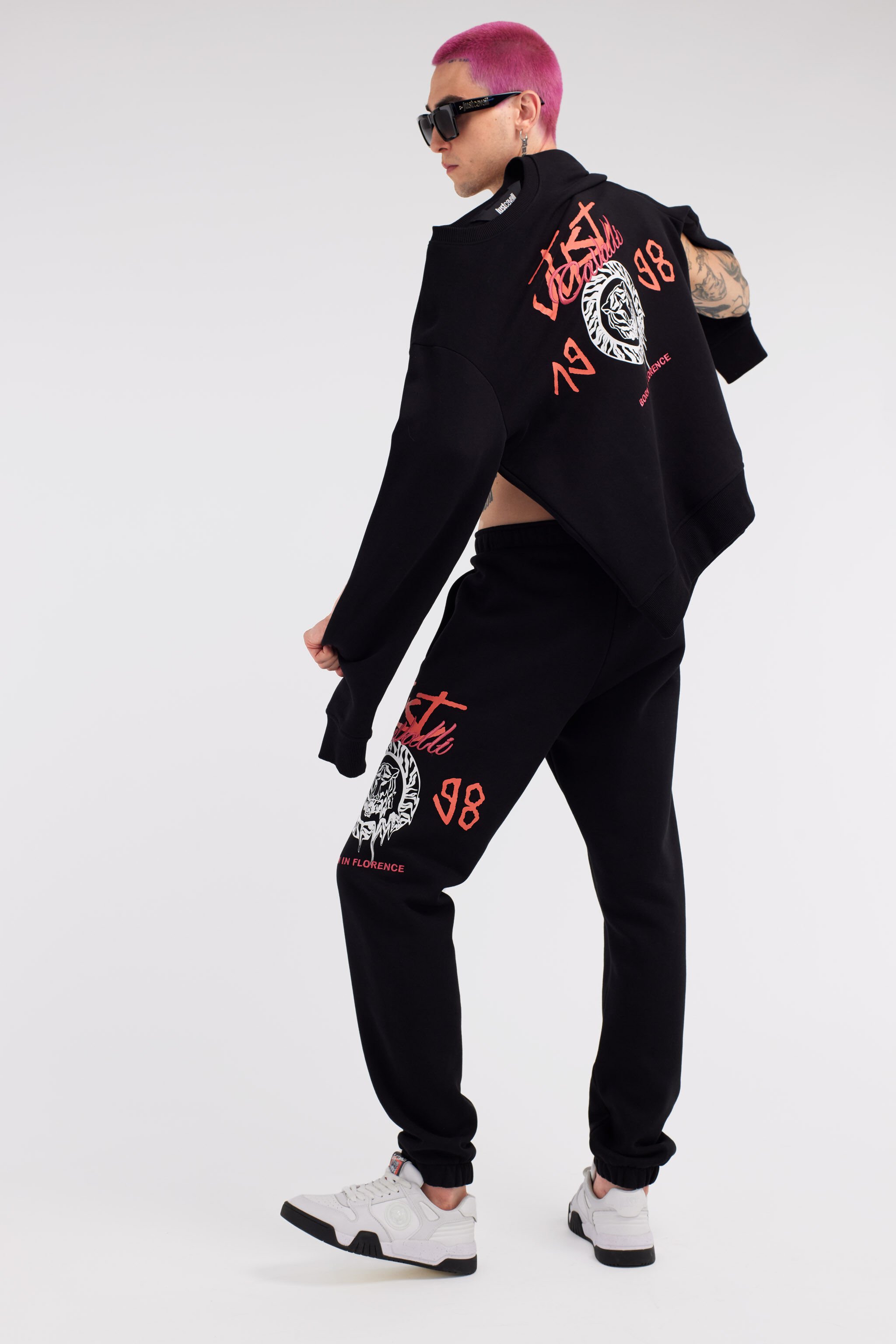 JC Just Cavalli Joggers Black RRT888-RR116