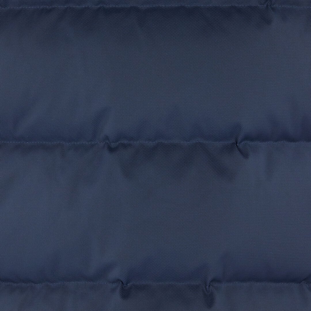 RC Plumífero Acolchado Largo Con Capucha Azul oscuro OOT40G-DJ001