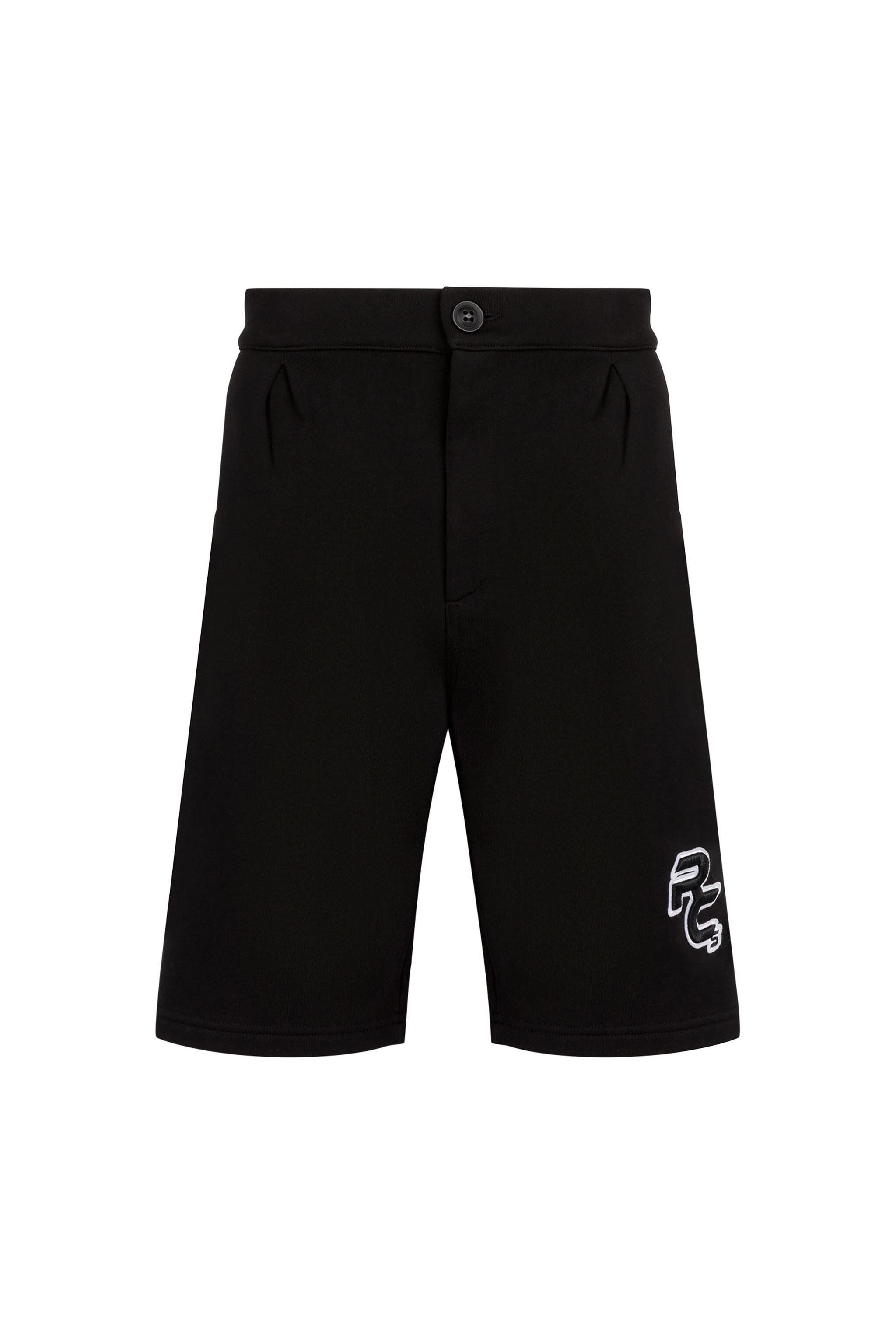 UG Short de sport à logo brodé BLACK MYX02S-CF114