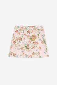 ${brand} Sequin-Embellished Floral-Print Skirt ${colorDescription} ${masterID}