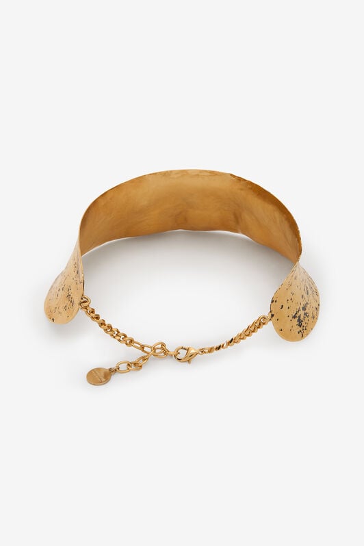 RC Antique Gold Choker Necklace OLD GOLD WWG021-AM001