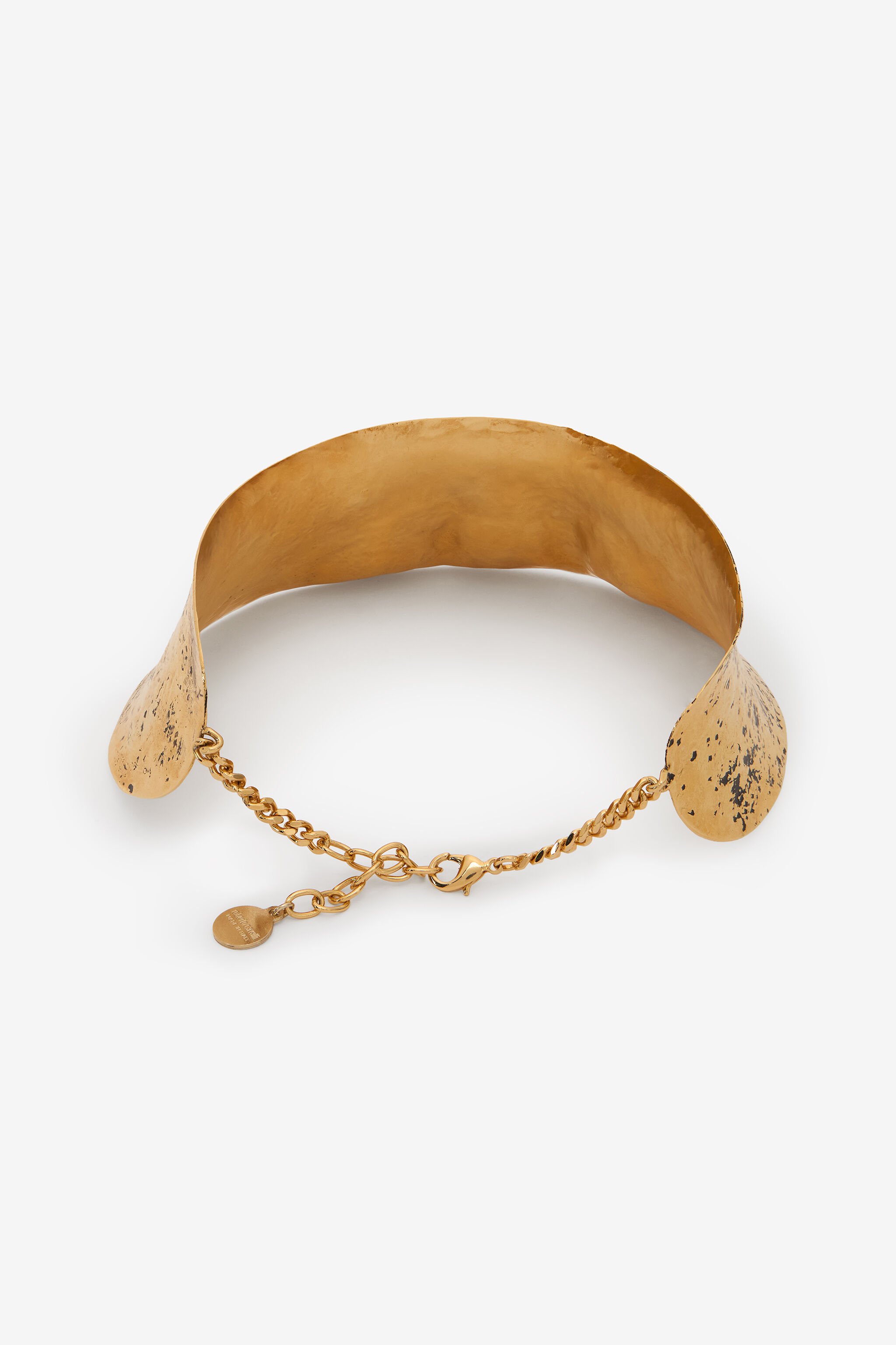 RC Antique Gold Choker Necklace OLD GOLD WWG021-AM001