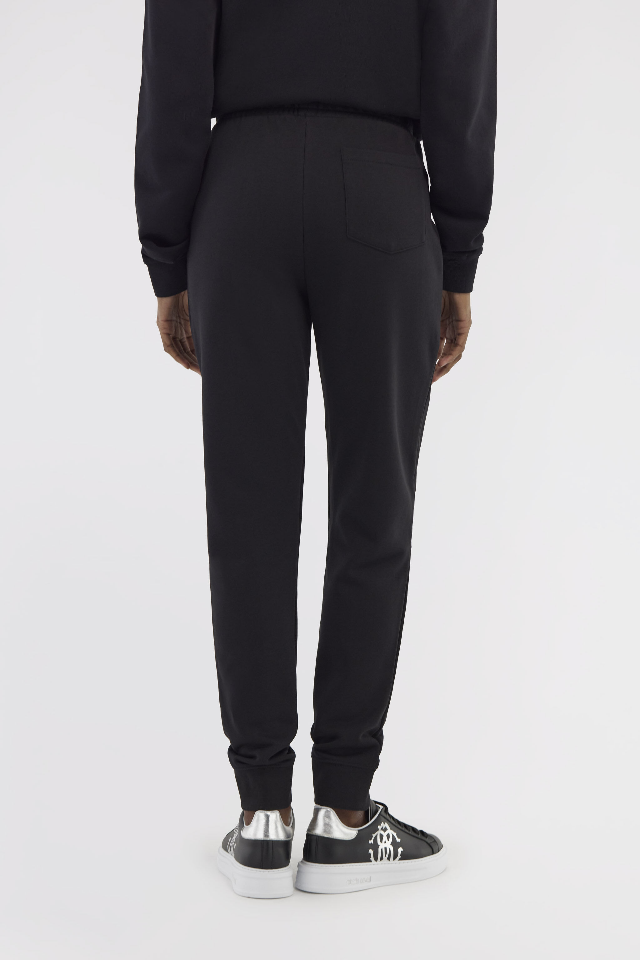 RC Sporty pants with Monogram RC Black NOT22A-CF052