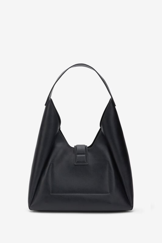 JC Shoulder Bag with Persian Tarot Embroidery BLACK WFB031-WF361