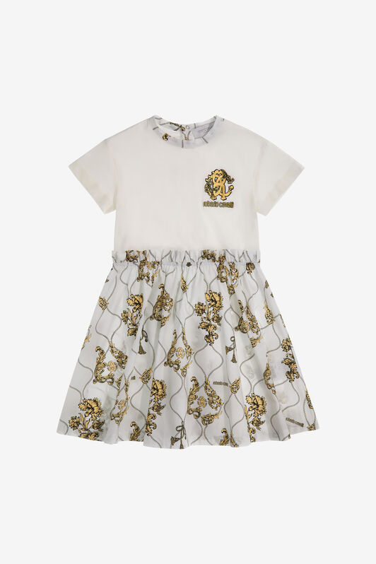 JU Printed dress JU Printed dress White SJT119-JD001