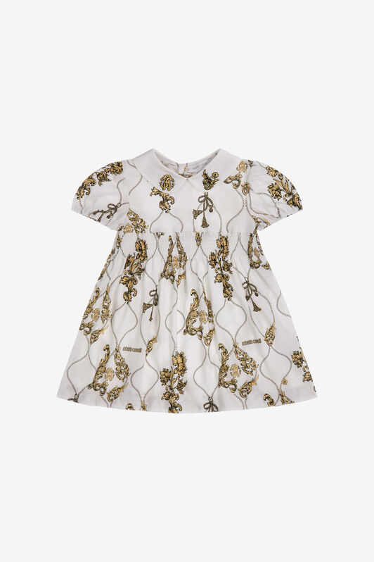 JU Abito con stampa Bianco SJT105-JD001