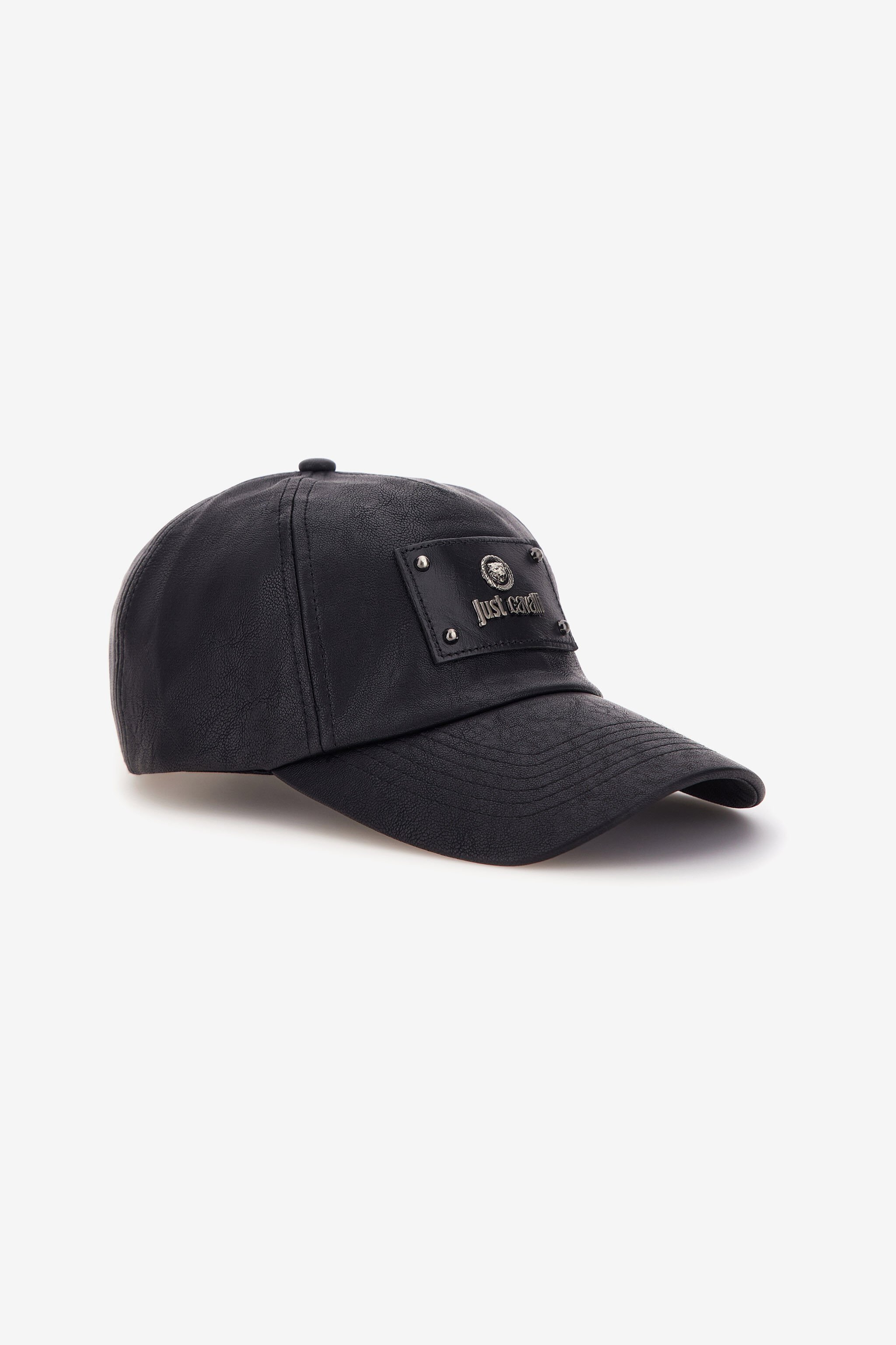 JC Just Cavalli Logo Baseball Cap BLACK RRA007-RR053